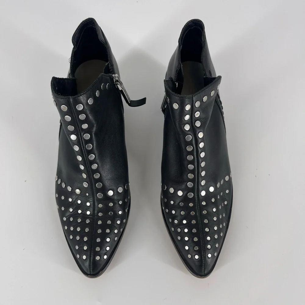 1 State Black Ankle Booties (SB10)